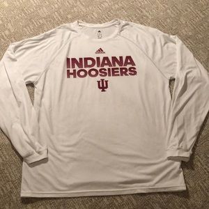 Indiana Hoosiers Adidas long sleeve T-shirt